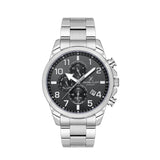 Daniel Klein Multifunction Stainless Steel Black Dial Watch