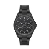 Daniel Klein Multifunction Stainless Steel Black Dial Watch