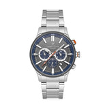 Daniel Klein Multifunction Stainless Steel Grey Dial Watch