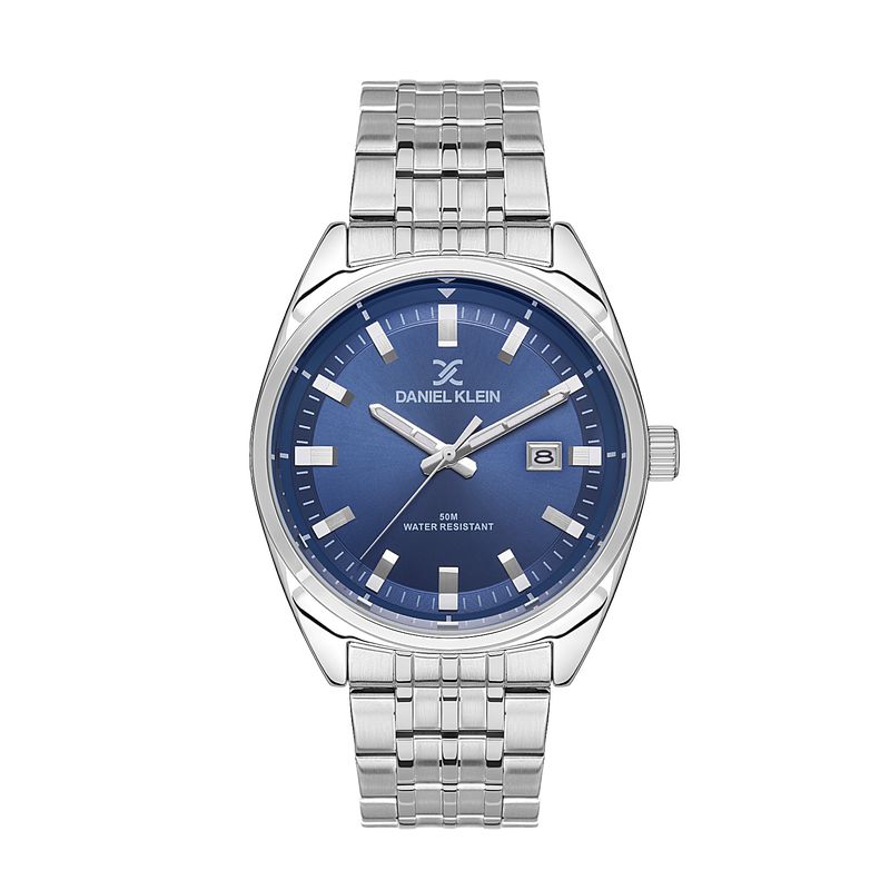 Daniel Klein Premium Blue Dial 3 Hands Date Watch