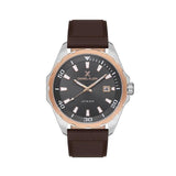 Daniel Klein Premium Brown Dial 3 Hands Date Watch