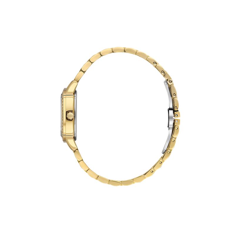 Daniel Klein Premium Gold Tone Blue Dial Analogue Watch