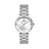 Daniel Klein Premium Silver Dial 3 Hands Watch