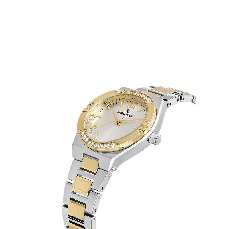 Daniel Klein Premium Silver Dial Analogue Watch