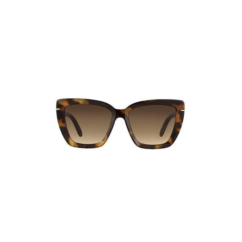 Daniel Klein Tortoiseshell Oversized Cat-Eye Sunglasses