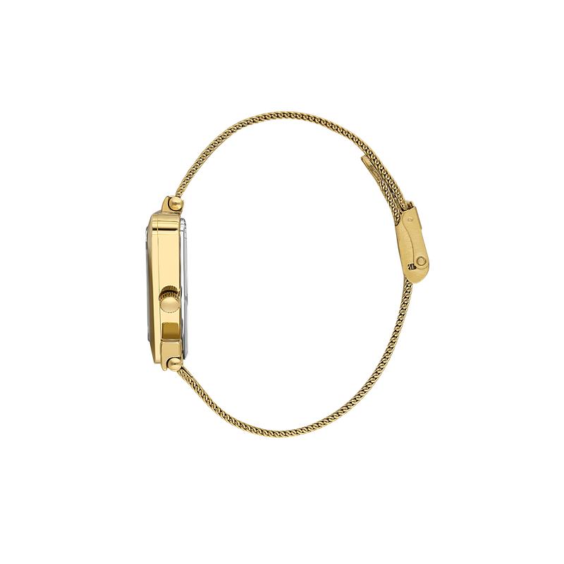 Daniel Klein Women’s Gold Mesh Strap Watch