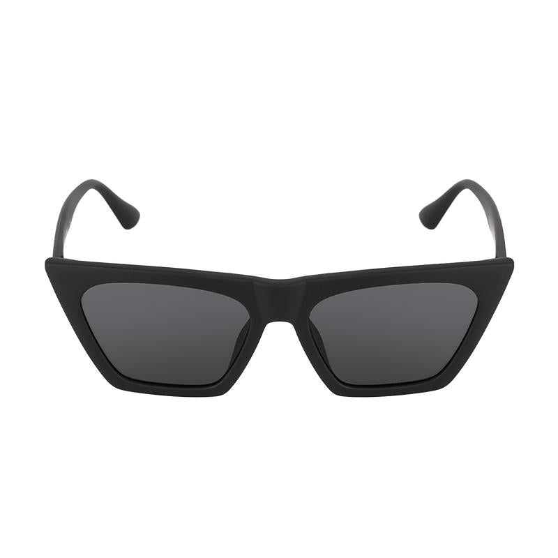 Daniel Klein Women’s Matte Black Cat-Eye Sunglasses