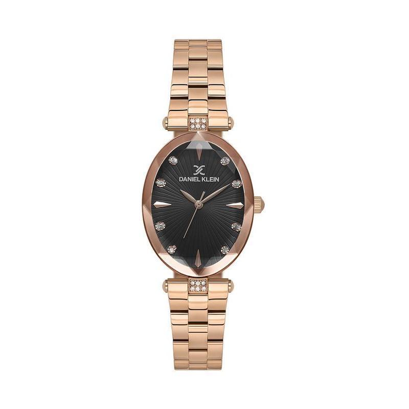 Daniel Klein Women’s Rose Gold Oval Watch