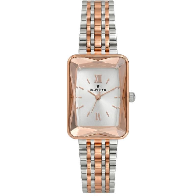 Daniel Klein Women's Round Quartz Watch with Silver Dial
