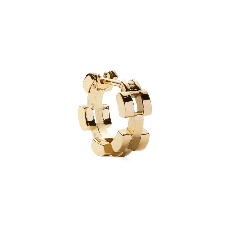 Daniel Wellington 3-Link Earrings Gold