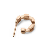 Daniel Wellington 3-Link Earrings Rose Gold