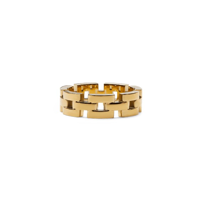 Daniel Wellington 3-Link Ring Gold