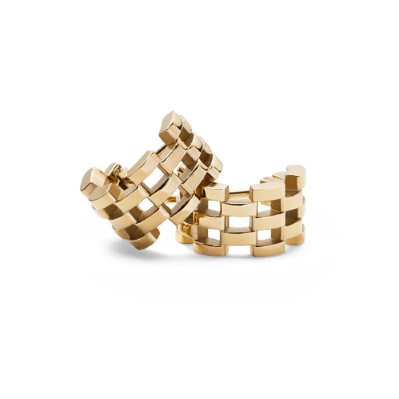 Daniel Wellington 5-Link Earrings Gold