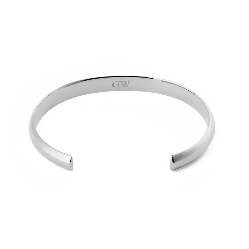 Daniel Wellington Arch Cuff Silver Bangle