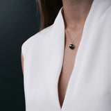 Daniel Wellington Aspiration Necklace Rose Gold Black