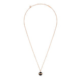 Daniel Wellington Aspiration Necklace Rose Gold Black