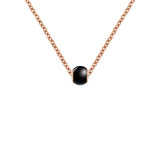 Daniel Wellington Black Orb Charm Rose Gold