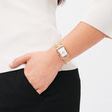 Daniel Wellington Bound 3-Link Rose Gold Watch 35x24mm