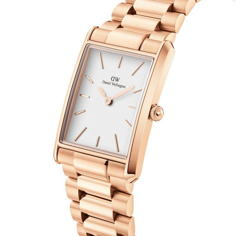 Daniel Wellington Bound 3-Link Rose Gold Watch 35x24mm