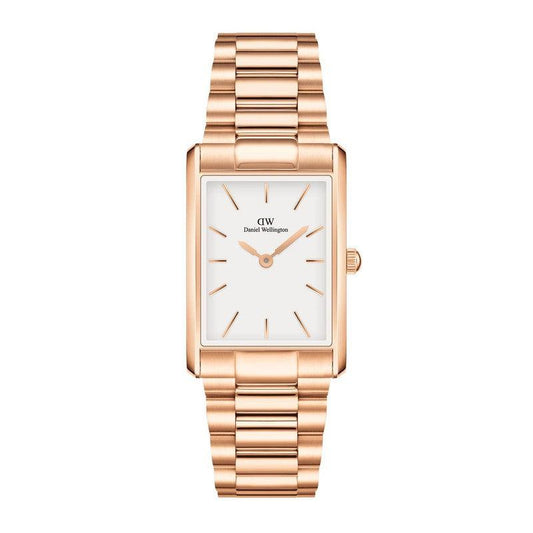 Daniel Wellington Bound 3-Link Rose Gold Watch 35x24mm