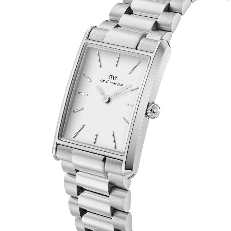 Daniel Wellington Bound 3‑Link Silver Minimalist Elegant Watch