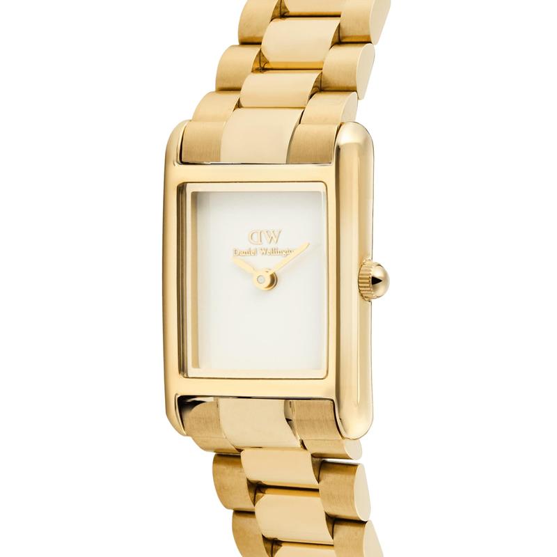 Daniel Wellington Bound Mini 3-Link Gold Watch
