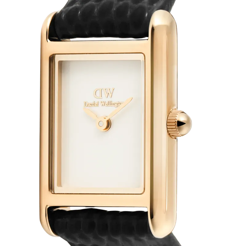 Daniel Wellington Bound Mini Gold Lizard Rose Gold Watch