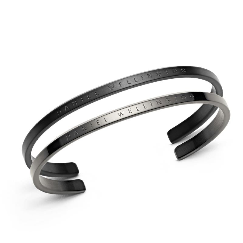 Daniel Wellington Bundle : Classic Bracelet Black + Graphite