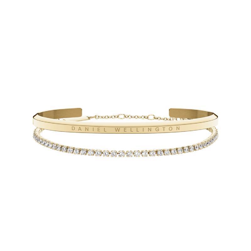 Daniel Wellington Bundle : Classic & Tennis Bracelet Gold