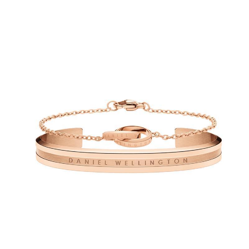 Daniel Wellington Bundle : Elan Bracelet & Unity Rose Gold