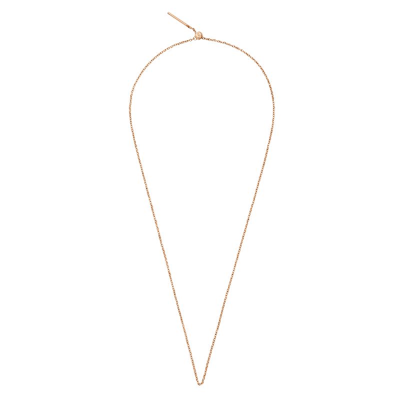 Daniel Wellington Charms Chain Necklace Rose Gold