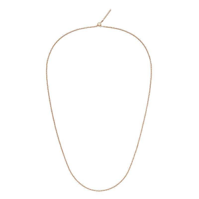 Daniel Wellington Charms Snake Necklace Rose Gold
