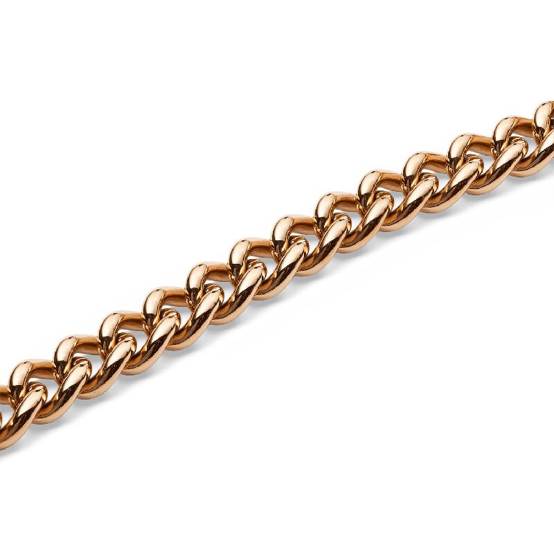 Daniel Wellington Chunky Chain Necklace Rose Gold