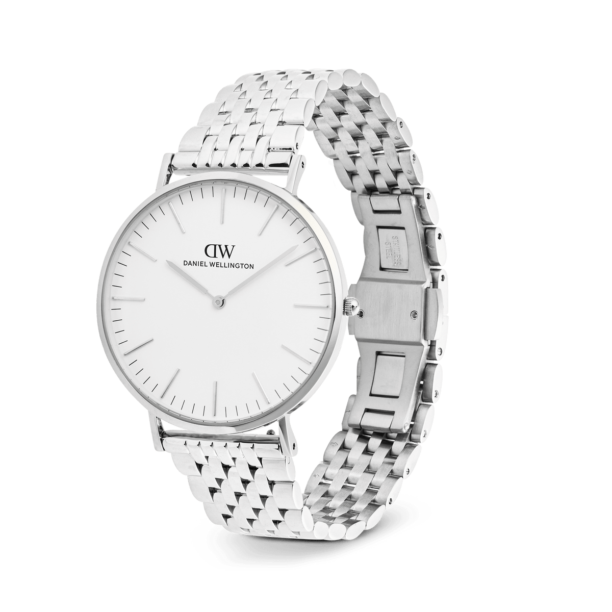 Daniel Wellington Classic 7-Link 40mm Men's Watch