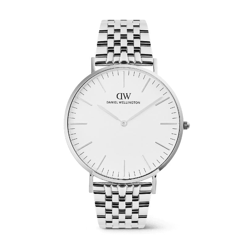 Daniel Wellington Classic 7-Link 40mm Men's Watch