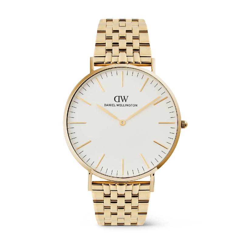 Daniel Wellington Classic 7-Link 40mm Men's Watch