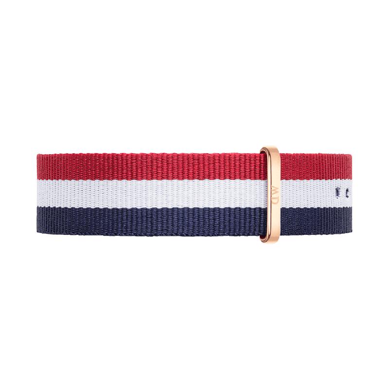 Daniel Wellington Classic Cambridge Rose Gold Watch Strap - 20mm