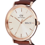 Daniel Wellington Classic Day Display St Mawes Rose Gold Champagne