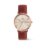 Daniel Wellington Classic Day Display St Mawes Rose Gold Champagne