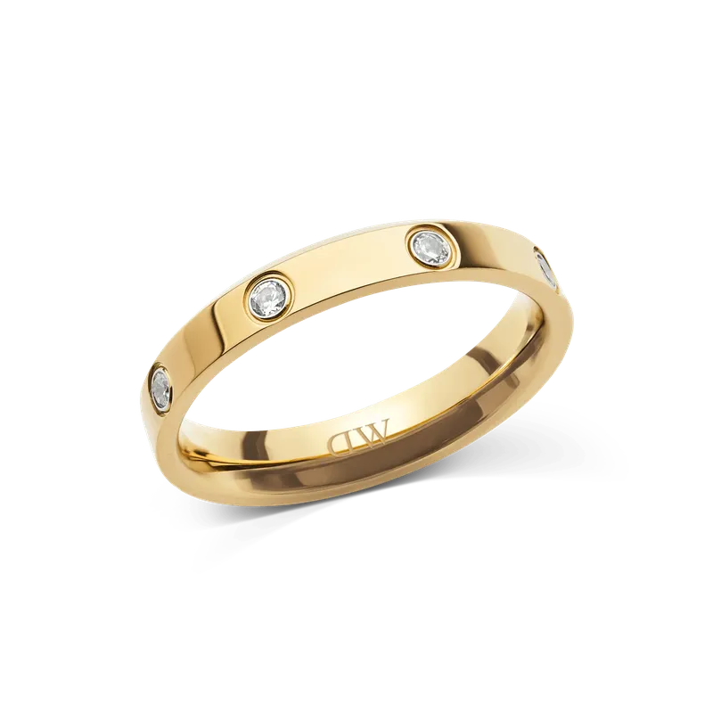 Daniel Wellington Classic Lumine 4mm Gold Ring