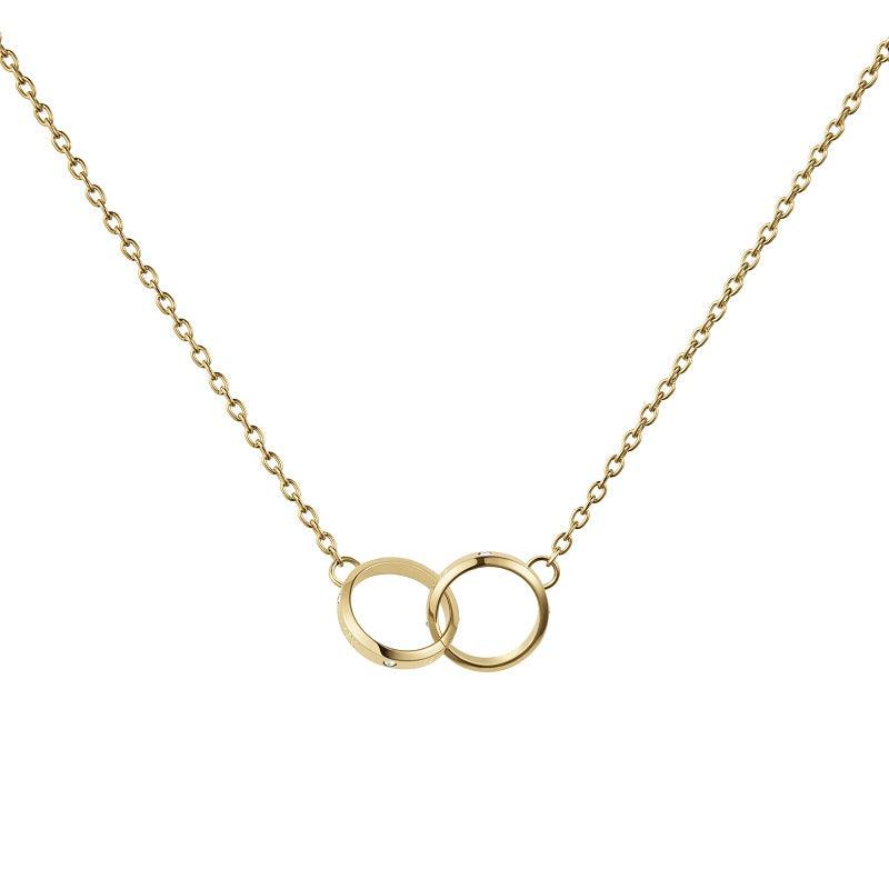 Daniel Wellington Classic Lumine Unity Necklace Gold