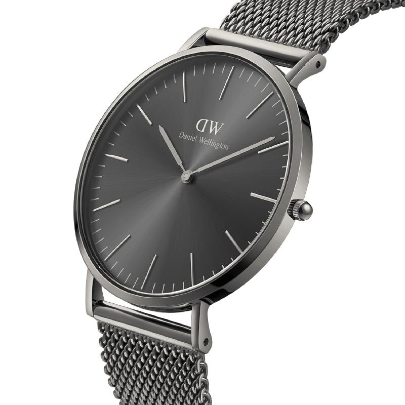 Daniel Wellington Classic Mesh Graphite Watch 40mm