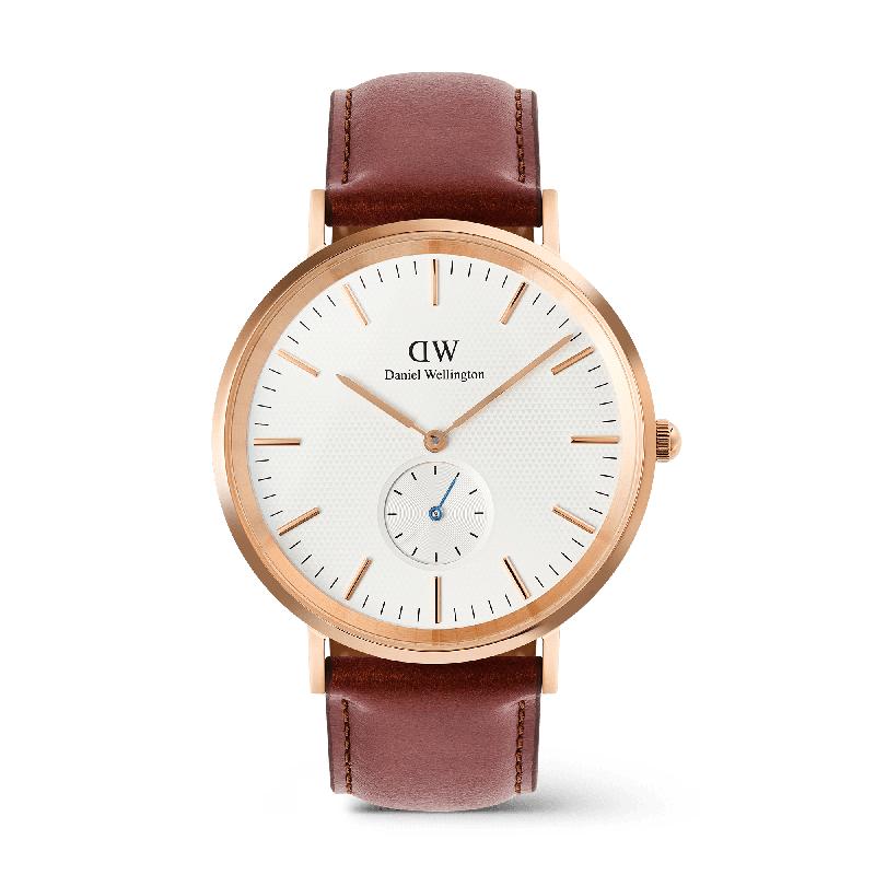 Rose Gold Horloge Daniel Wellington Dames Petite Melrose Women's