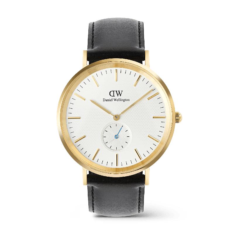 Daniel Wellington Classic Multi-Eye Sheffield Off-white Sunray Gold Watch
