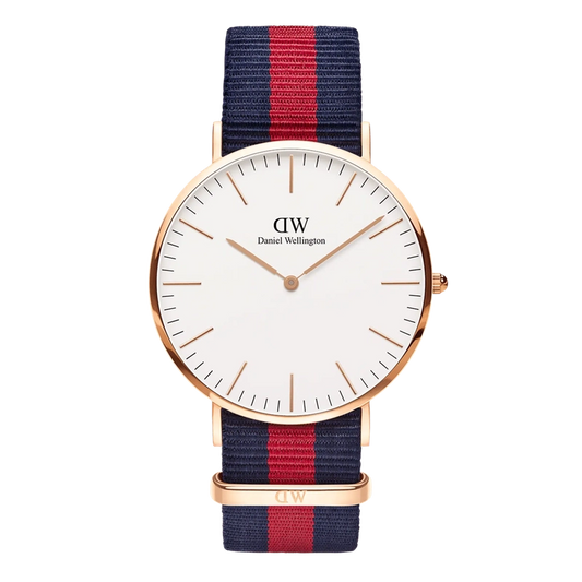 Daniel Wellington Classic Oxford Rose Gold Eggshell White 40mm Watch