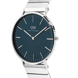 Daniel Wellington Classic Piano Link Arctic Silver Watch 40mm