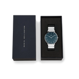 Daniel Wellington Classic Piano Link Arctic Silver Watch 40mm