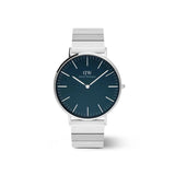 Daniel Wellington Classic Piano Link Arctic Silver Watch 40mm