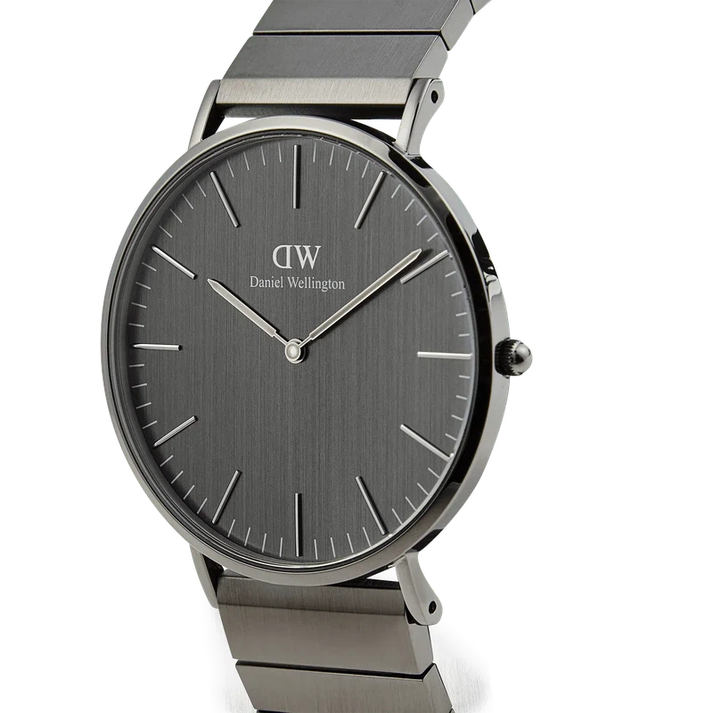 Daniel Wellington Classic Piano Link Graphite Unitone Watch 40mm