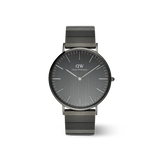 Daniel Wellington Classic Piano Link Graphite Unitone Watch 40mm